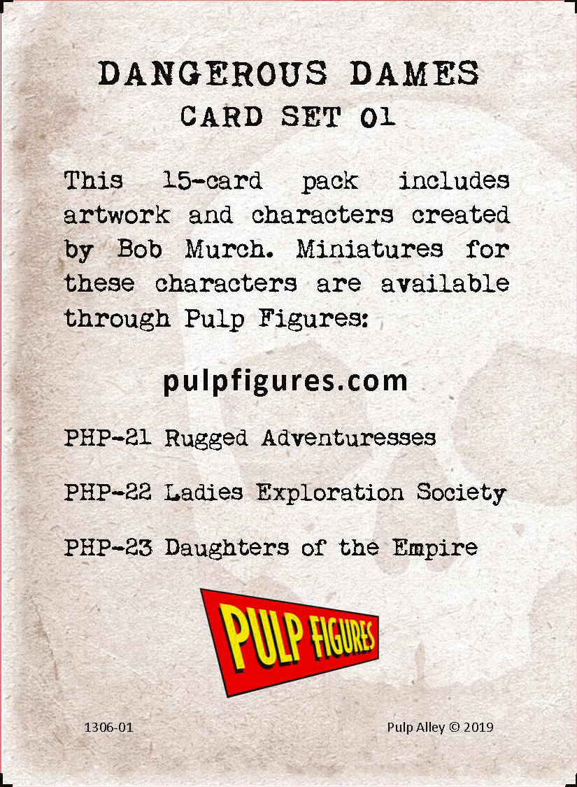2306-01 - DANGEROUS DAMES CARD SET #1
