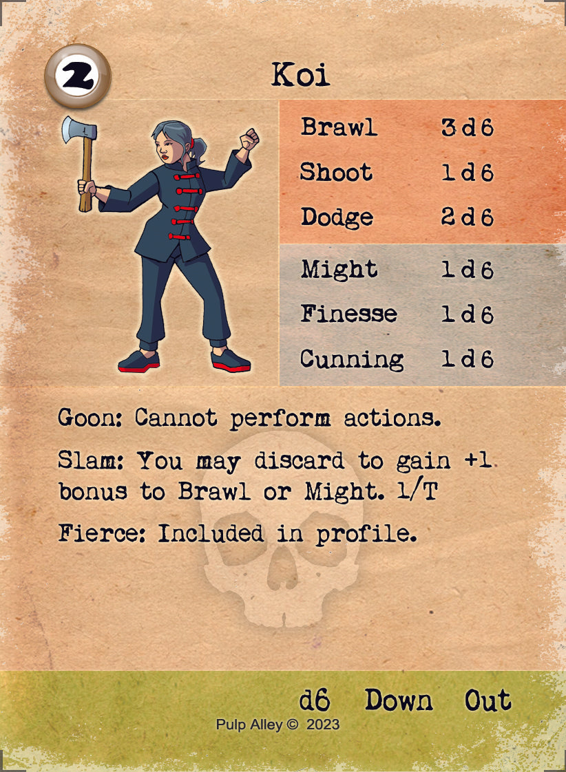 2405-5 - SHADOW TONG #5 (MELEE WEAPONS)