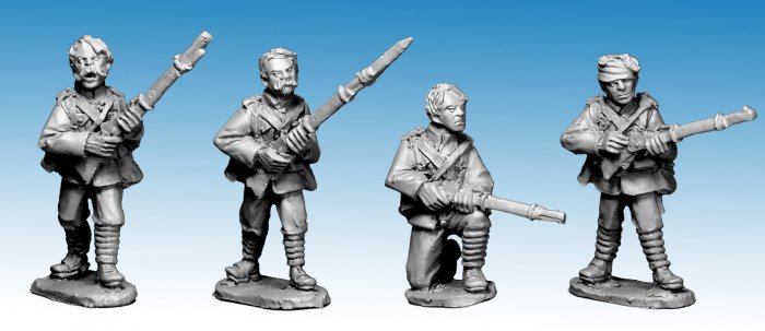 A-F006 - Colonial: British Infantry bare-headed (4)