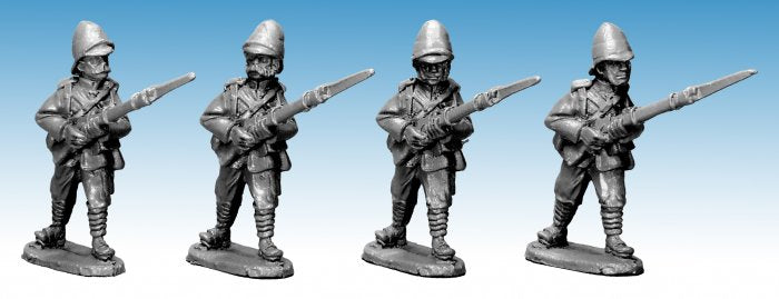A-F0017 - Colonial: British Infantry Advancing (4)
