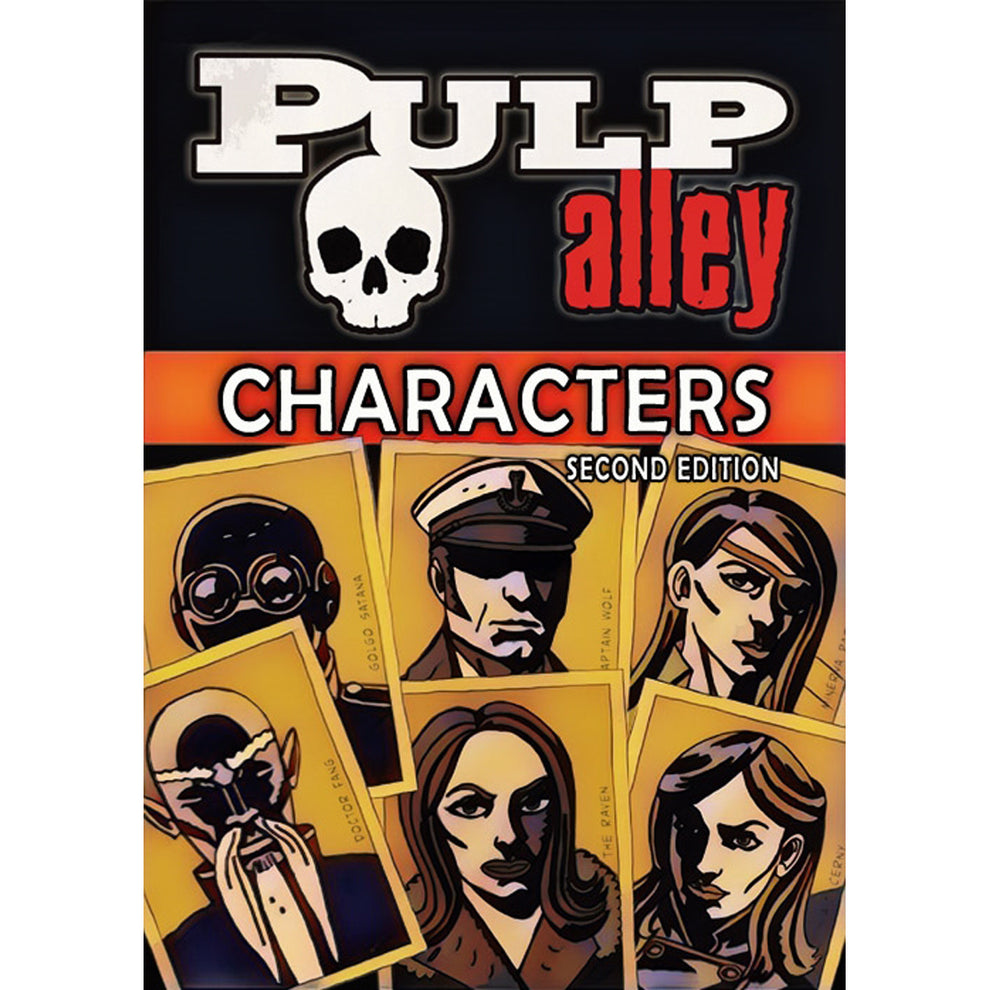 003 - PULP ALLEY: CHARACTERS (plus PDF) – Pulp Alley