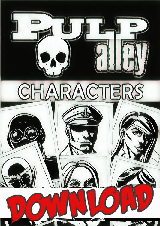 003-DC - PULP ALLEY: CHARACTERS (PDF only)