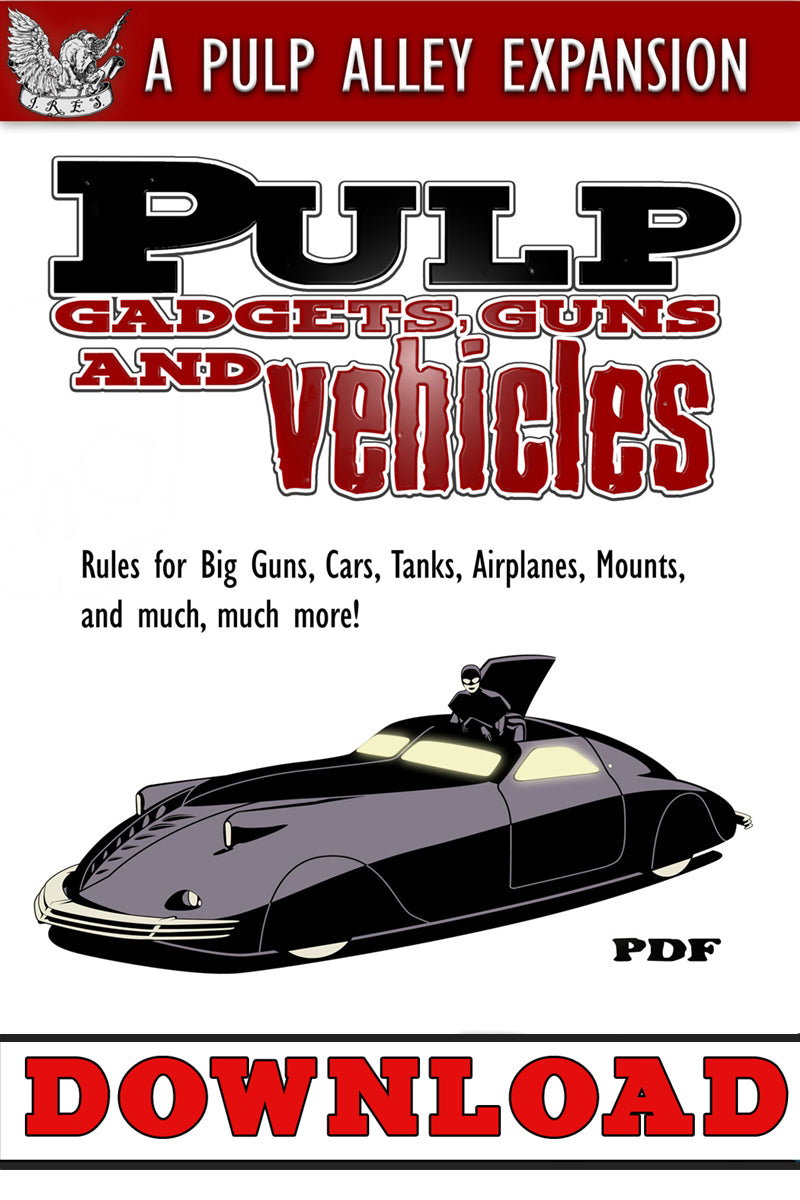 1003-DC - PULP GADGETS, GUNS, & VEHICLES (PDF only)