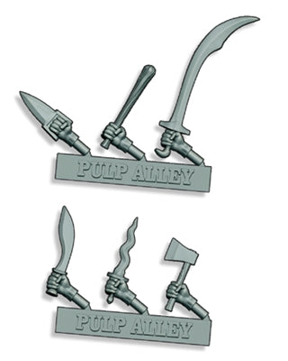 2451-2 - PULP ALLEY WEAPON PACK #2 (MELEE)