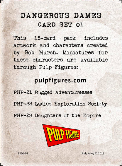 2306-01 - DANGEROUS DAMES CARD SET #1