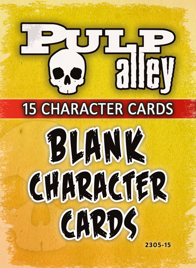 2305-15 - CHARACTER CARDS: BLANK