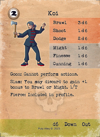 2405-5 - SHADOW TONG #5 (MELEE WEAPONS)