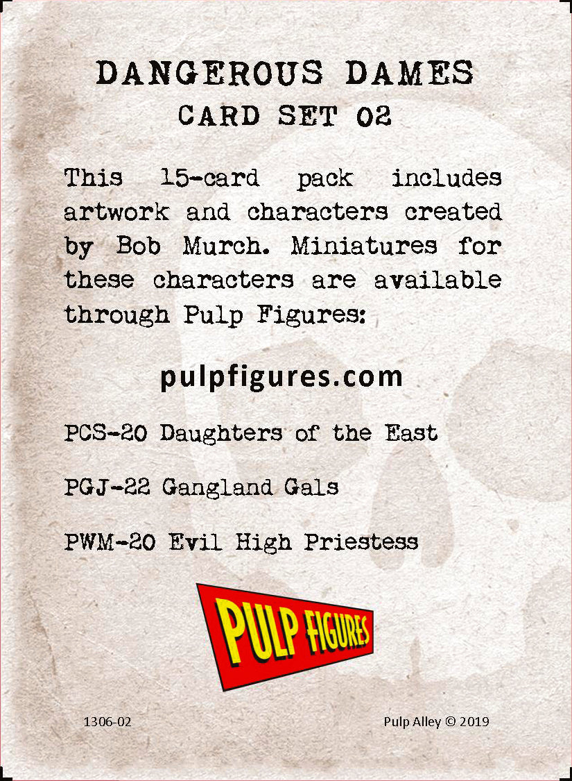 2306-02 - DANGEROUS DAMES CARD SET #2