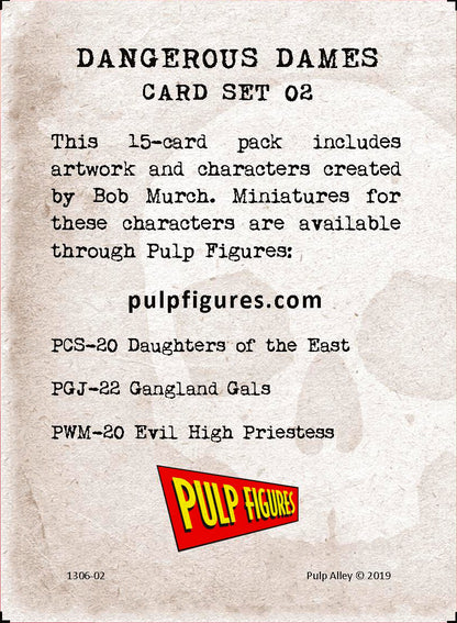 2306-02 - DANGEROUS DAMES CARD SET #2
