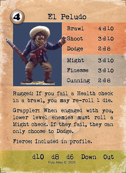 2305-10 - CHARACTERS DECK: SOUTH OF THE BORDER