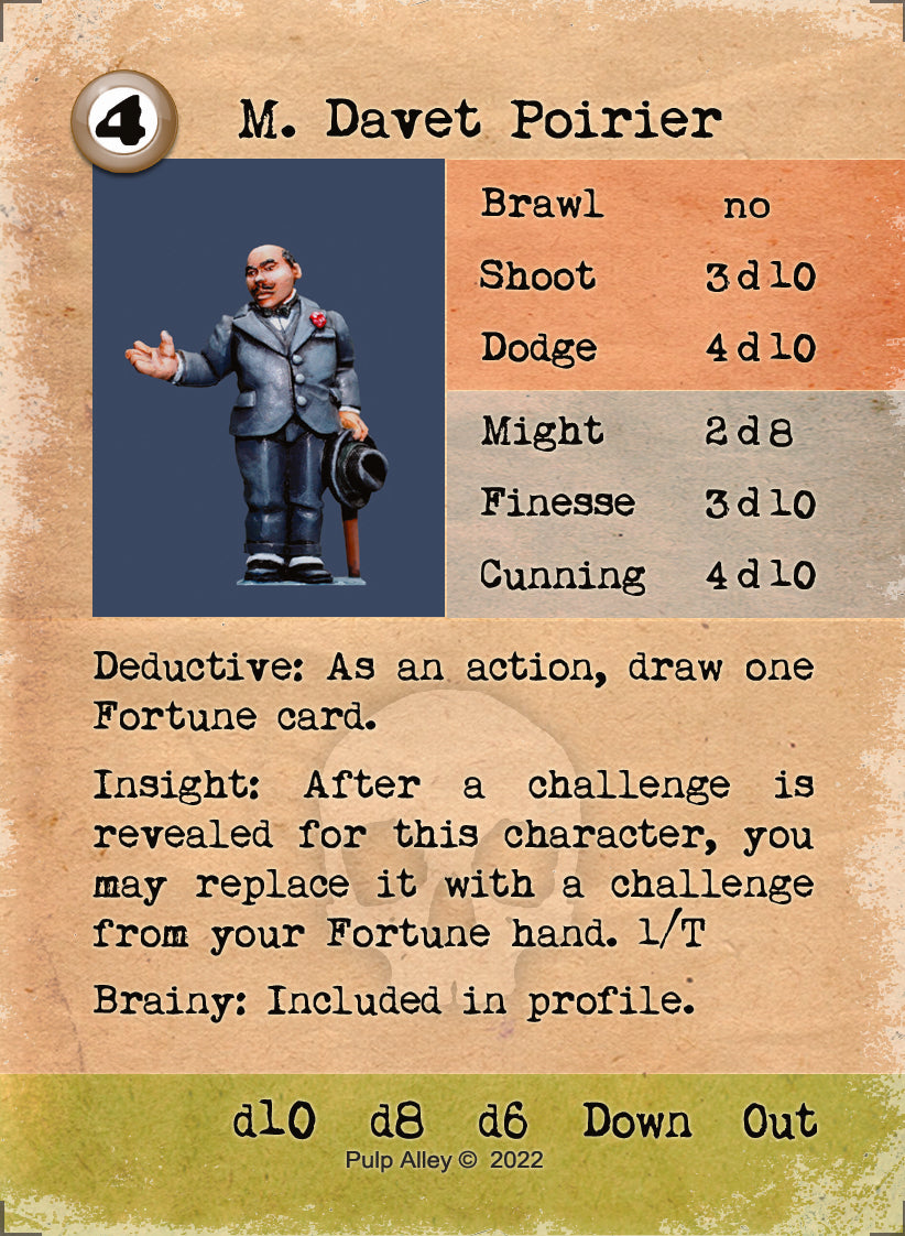 2305-08 - CHARACTERS DECK: MYSTERY & HORROR