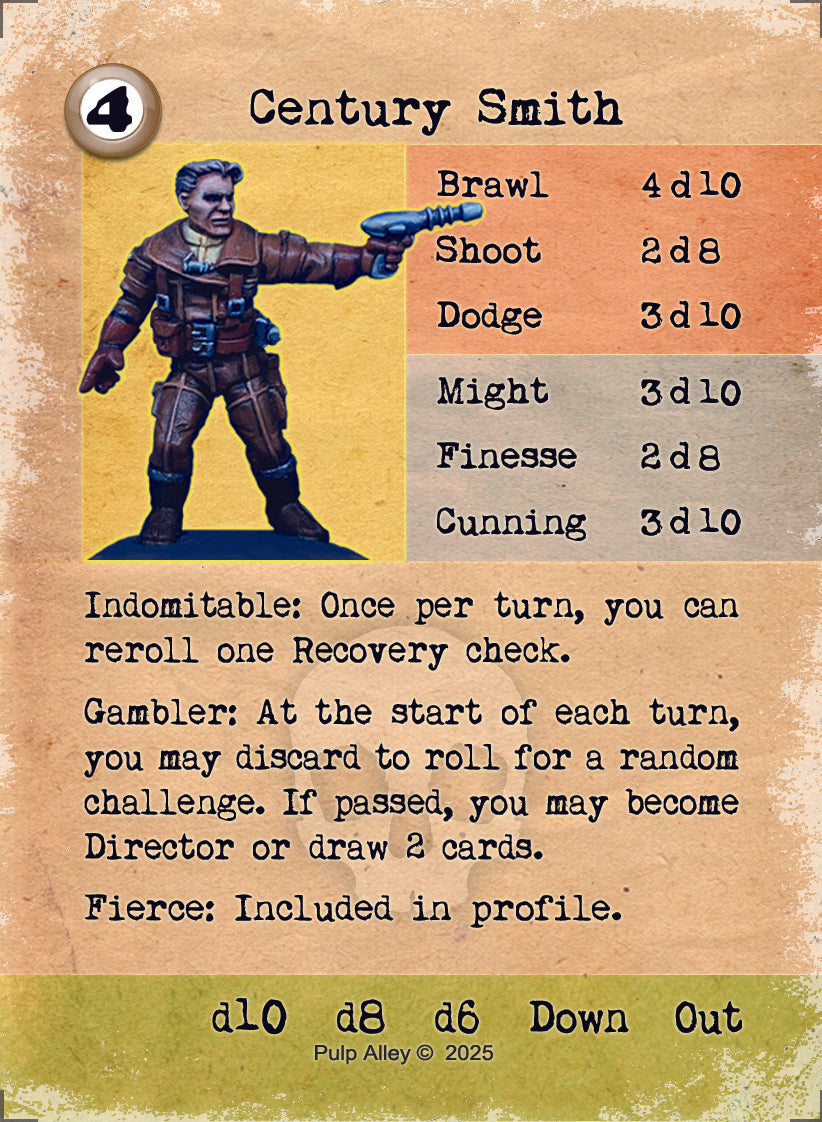 2305-09 - CHARACTERS DECK: EXOGENESIS RETRO SCI-FI