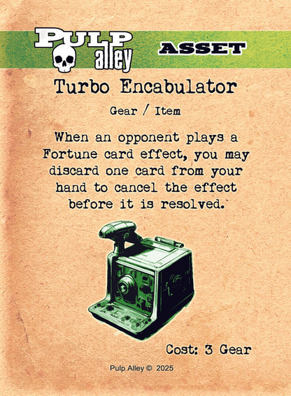 2305-09 - CHARACTERS DECK: EXOGENESIS RETRO SCI-FI