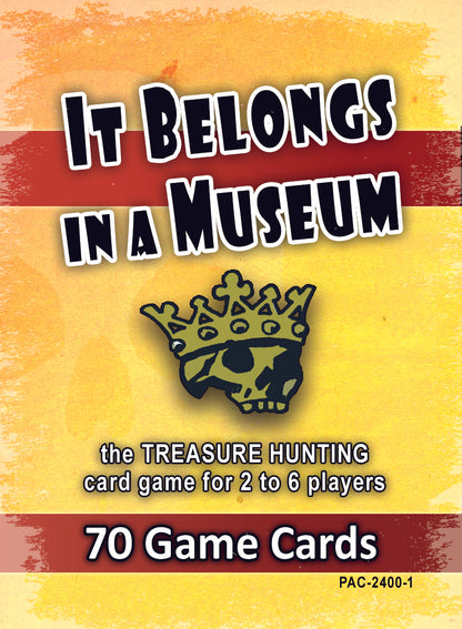 2400-0 - IT BELONGS IN A MUSEUM (FAMILY CARD GAME)