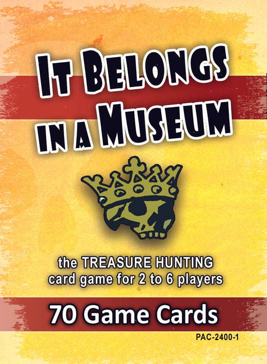 2400-0 - IT BELONGS IN A MUSEUM (FAMILY CARD GAME)
