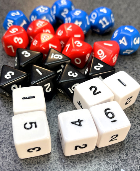 1350 - PULP ALLEY DICE SET