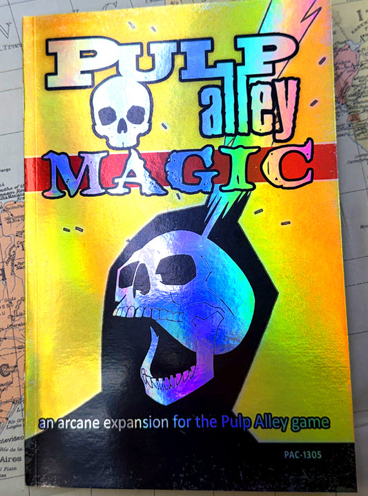 1305-X - PULP ALLEY: MAGIC full color book (plus PDF)