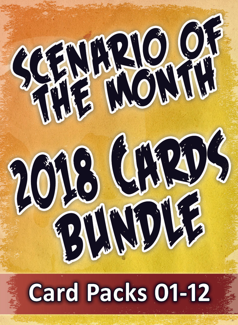 2018-C-XX - SCENARIO OF THE MONTH 2018: CARDS BUNDLE